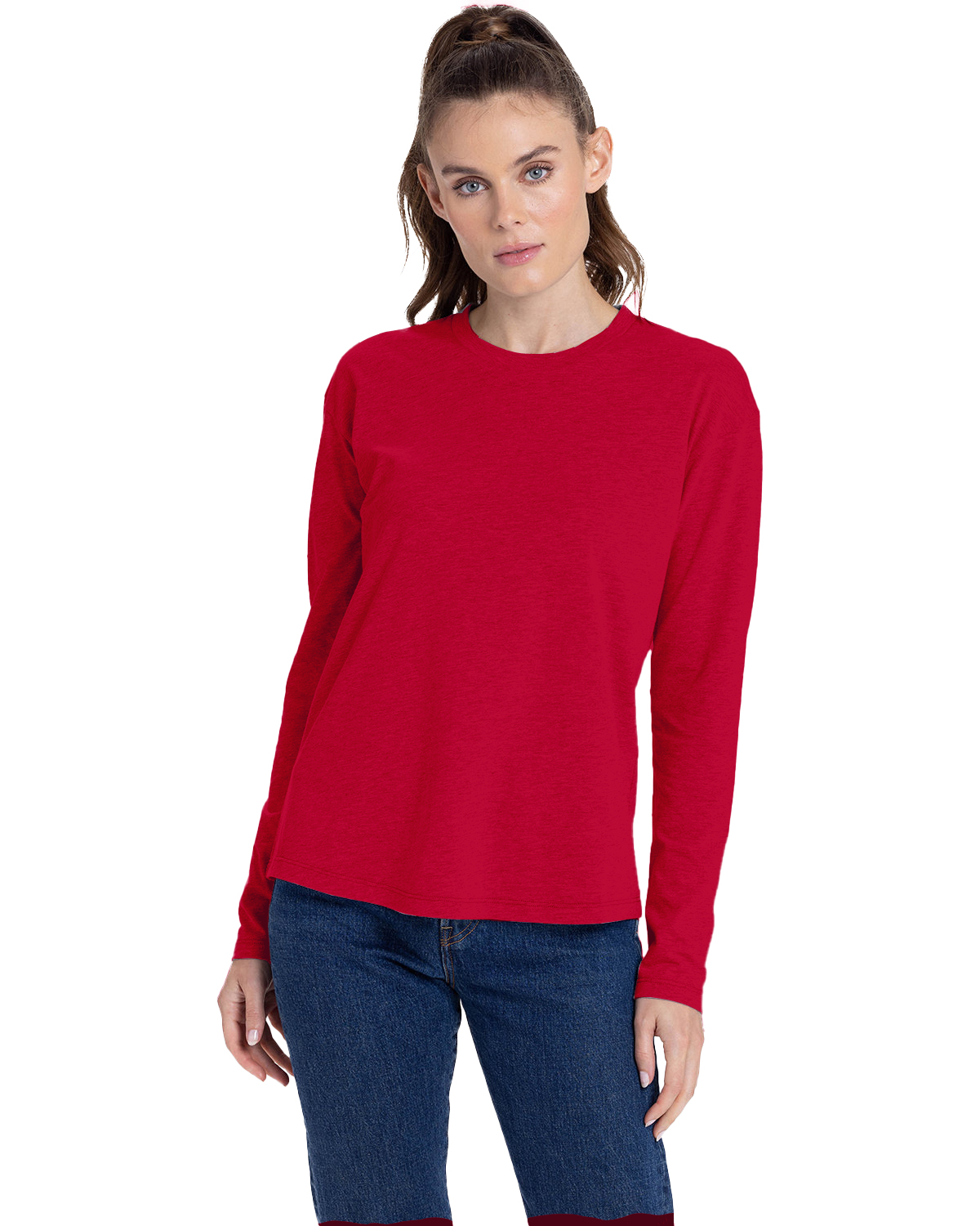 Next Level Apparel Ladies' Relaxed Long Sleeve T-Shirt | 3911NL