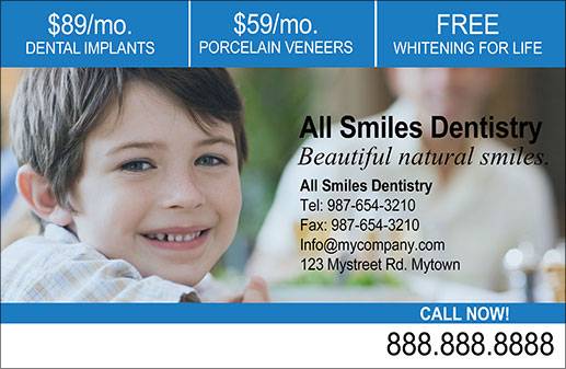 dental aa 85x55 boy blue front