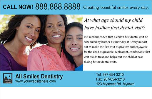 dental aa 85x55 women girl first visit front