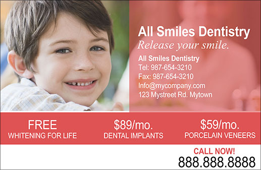 dental aa 85x55 boy red front