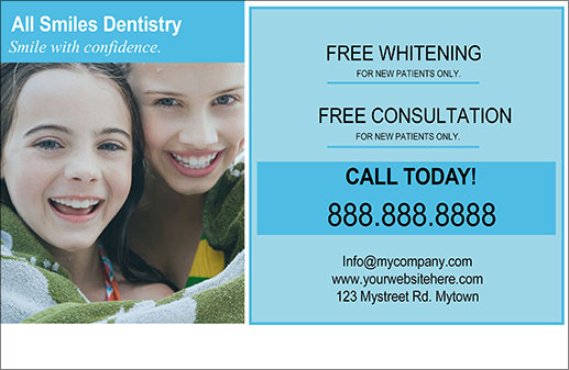 dental aa 85x55 2 girl towel front