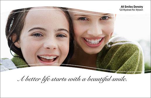 dental aa 85x55 girls towel wave front