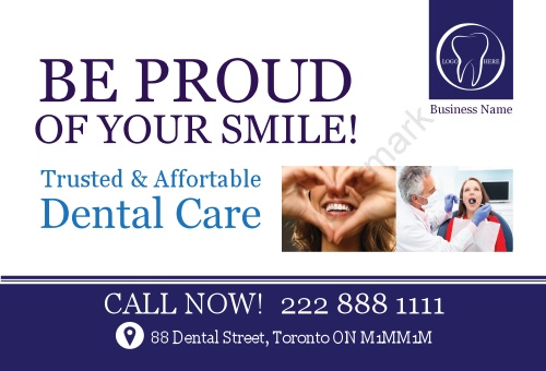 Dental Postcard - Linear