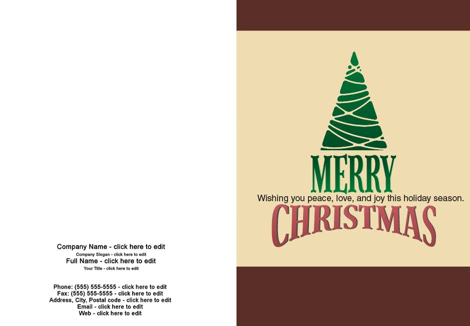 happy holiday Christmas Greeting