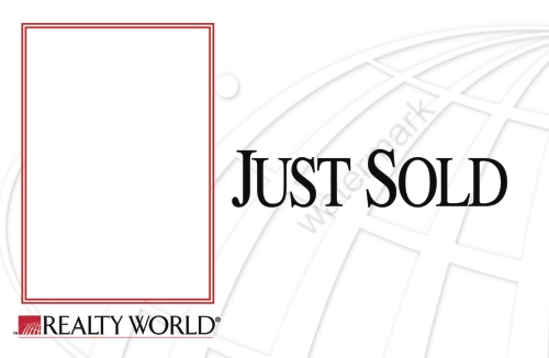 Realty World - Just Sold Postcard - 8.5" x 5.5"
