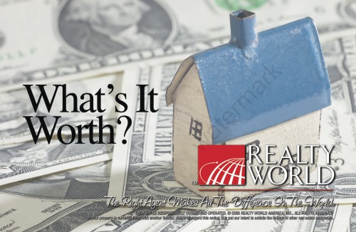 Realty World - Worth Postcard - 8.5" x 5.5"
