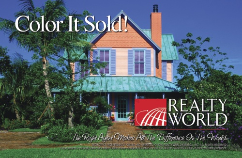 Realty World - Just Sold Postcard - 8.5" x 5.5"