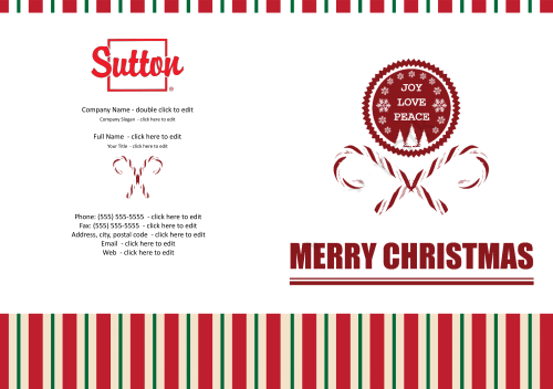 Sutton Greeting Card - Sugar Cane
