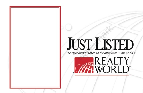Realty World - Just Listed Postcard - 8.5" x 5.5"
