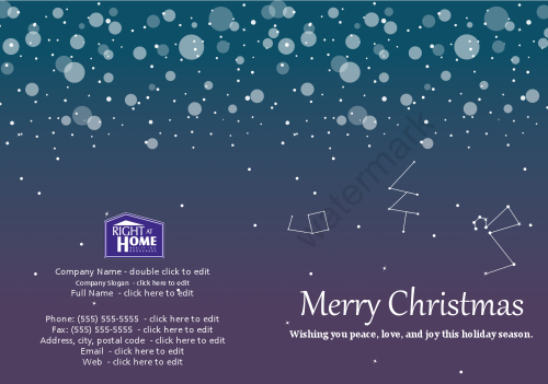 Right At Home Greeting Card - Stars