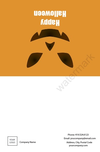 Occasion-Greeting Card-Halloween-Orange-Pumpkin