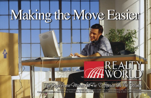 Realty World - Making the move Postcard - 8.5” x 5.5"
