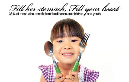 homelife fill her stomach