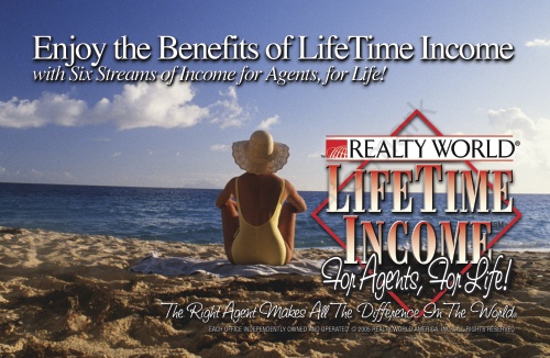 Realty World - LifeTime Postcard - 8.5" x 5.5"