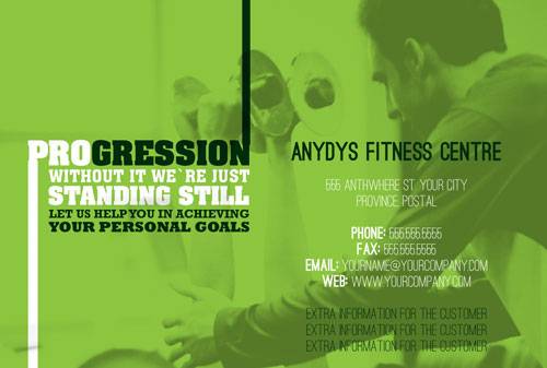 Fitness progression green