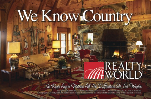 Realty World - Country Postcard 8.5" x 5.5"