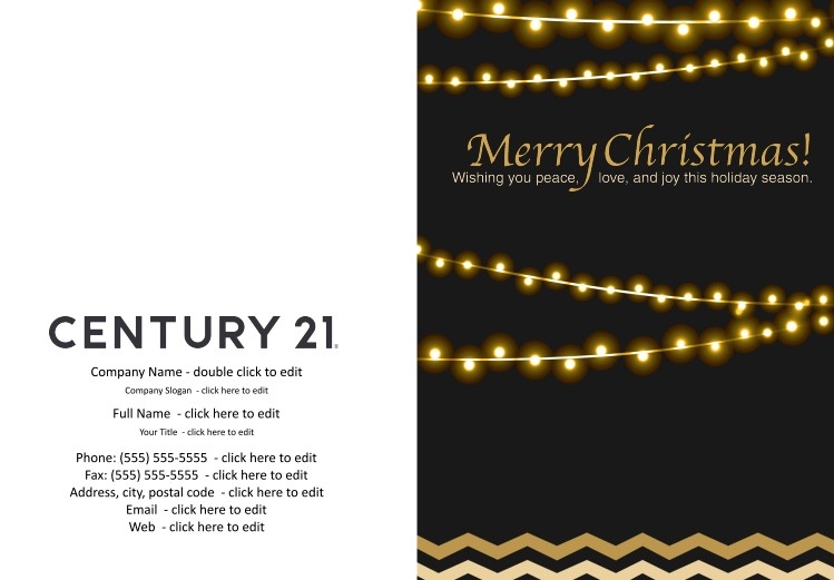 Century21 Greeting Card - Lights