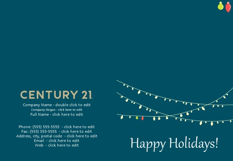 Century21 Greeting Card - Light 2