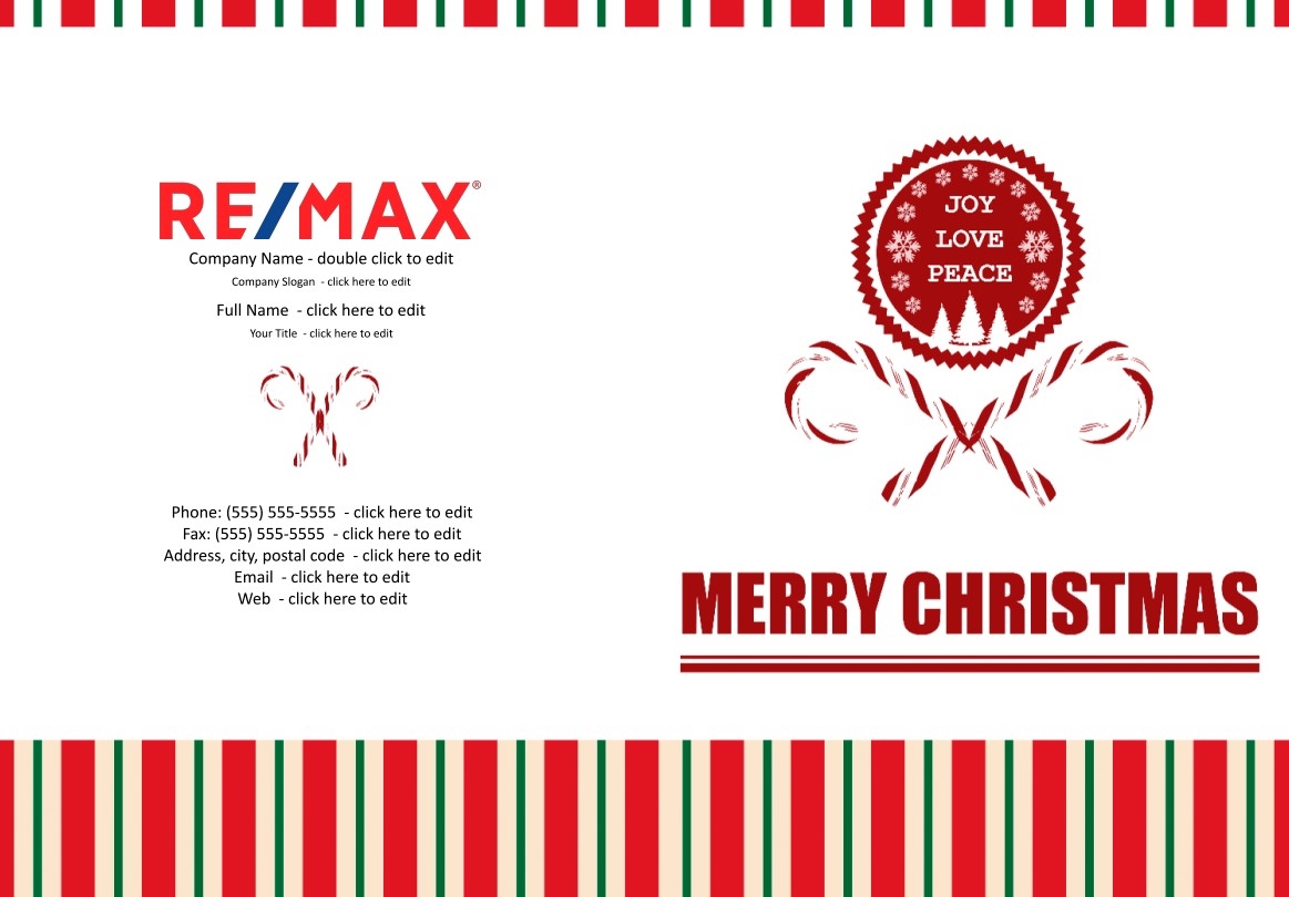Remax Greeting Card - Sugar Cane