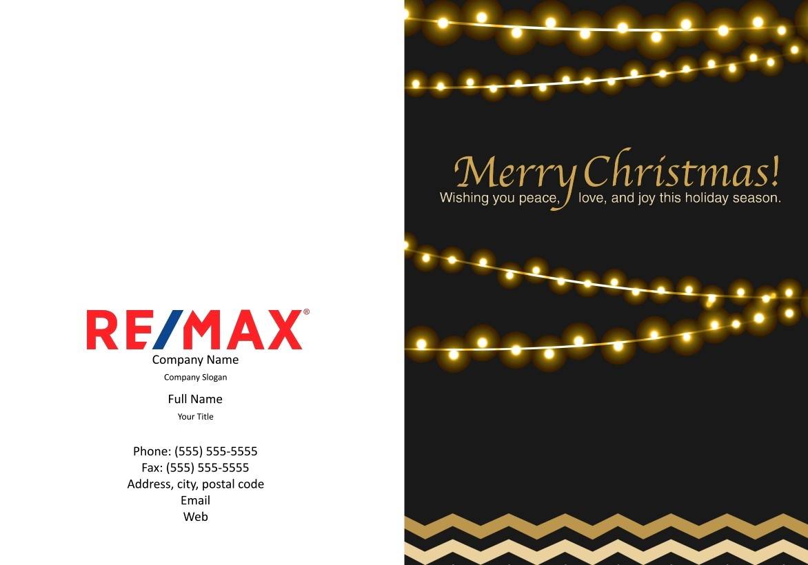 Remax Greeting Card - Lights