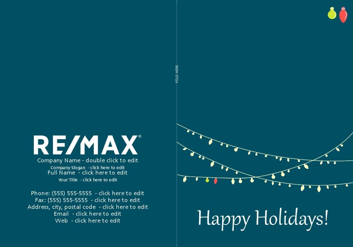 Remax Greeting Card - Lights 2