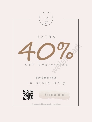Clothing Store-Sale-Coroplast Sign