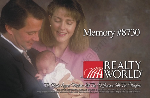 Realty World - Memory Postcard 8.5" x 5.5"