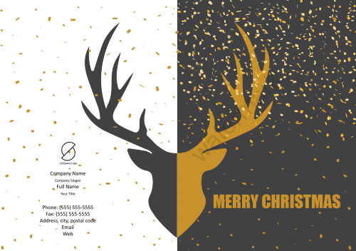 Independent Greeting Card - Antler