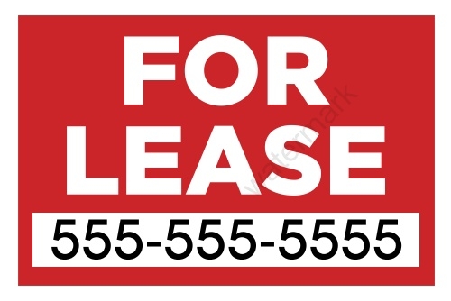 Lawn Sign - For Sale - 30x24