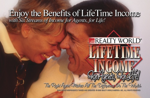 Realty World - LifeTime Postcard 8.5" x 5.5"
