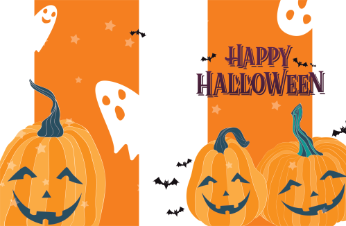 Halloween Greeting Cards - Happy Halloween - Pumpkins