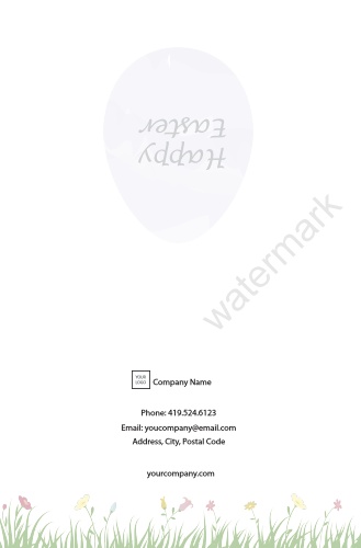 Occasion-Greeting Card-Easter-Purple-Egg
