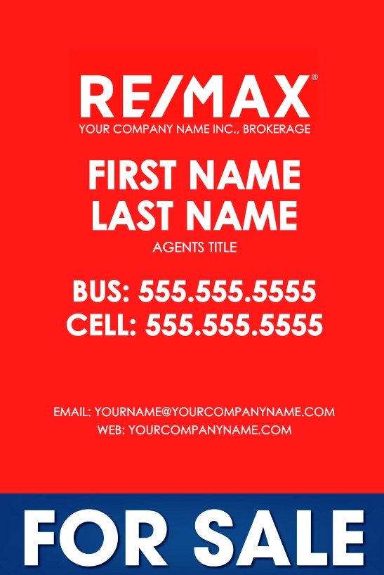 remax For Sale 24x36 no photo