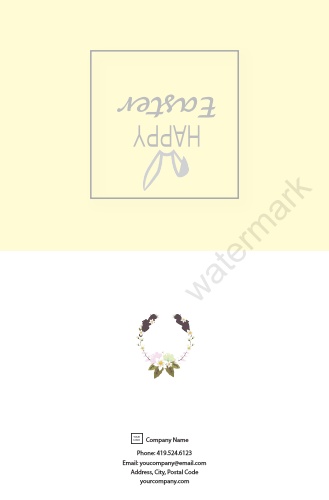Occasion-Greeting Card-Easter-Yellow
