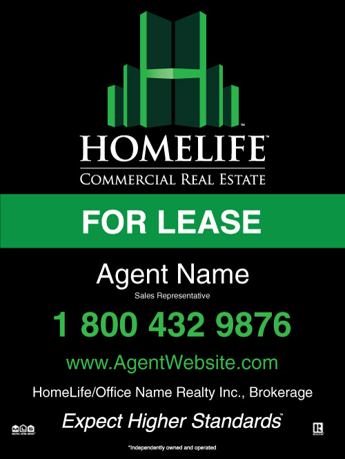 homelife commercial for lease 24 x 32 black