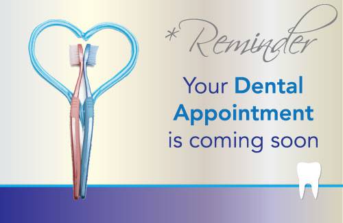 Dental appointment remainder