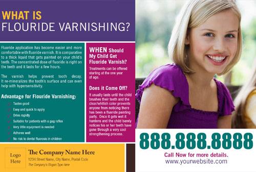 Dental flouride varnishing