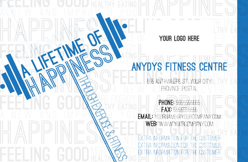 Fitness life time of happiness green