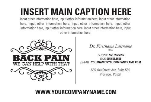 Chiropractor back pain