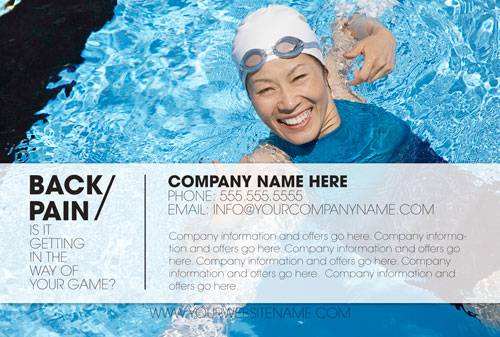 Chiropractor swimming
