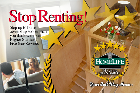 HomeLife stop renting