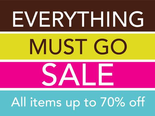 4mm Coroplast - Everything must go