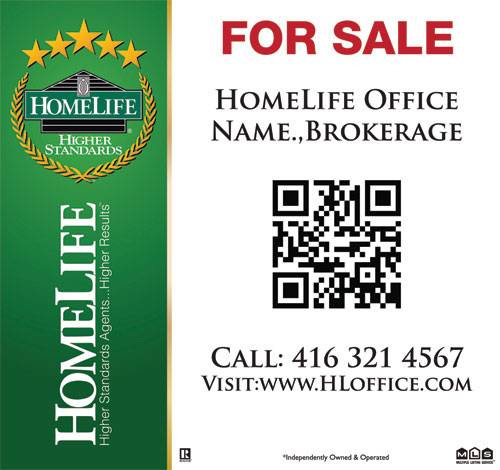 homelife For Sale QR 32x30 no photo