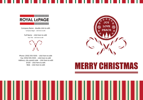 Royal LePage Greeting Cards - Sugar Cane