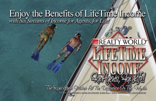 Realty World - LifeTime Postcard - 8.5" x 5.5"