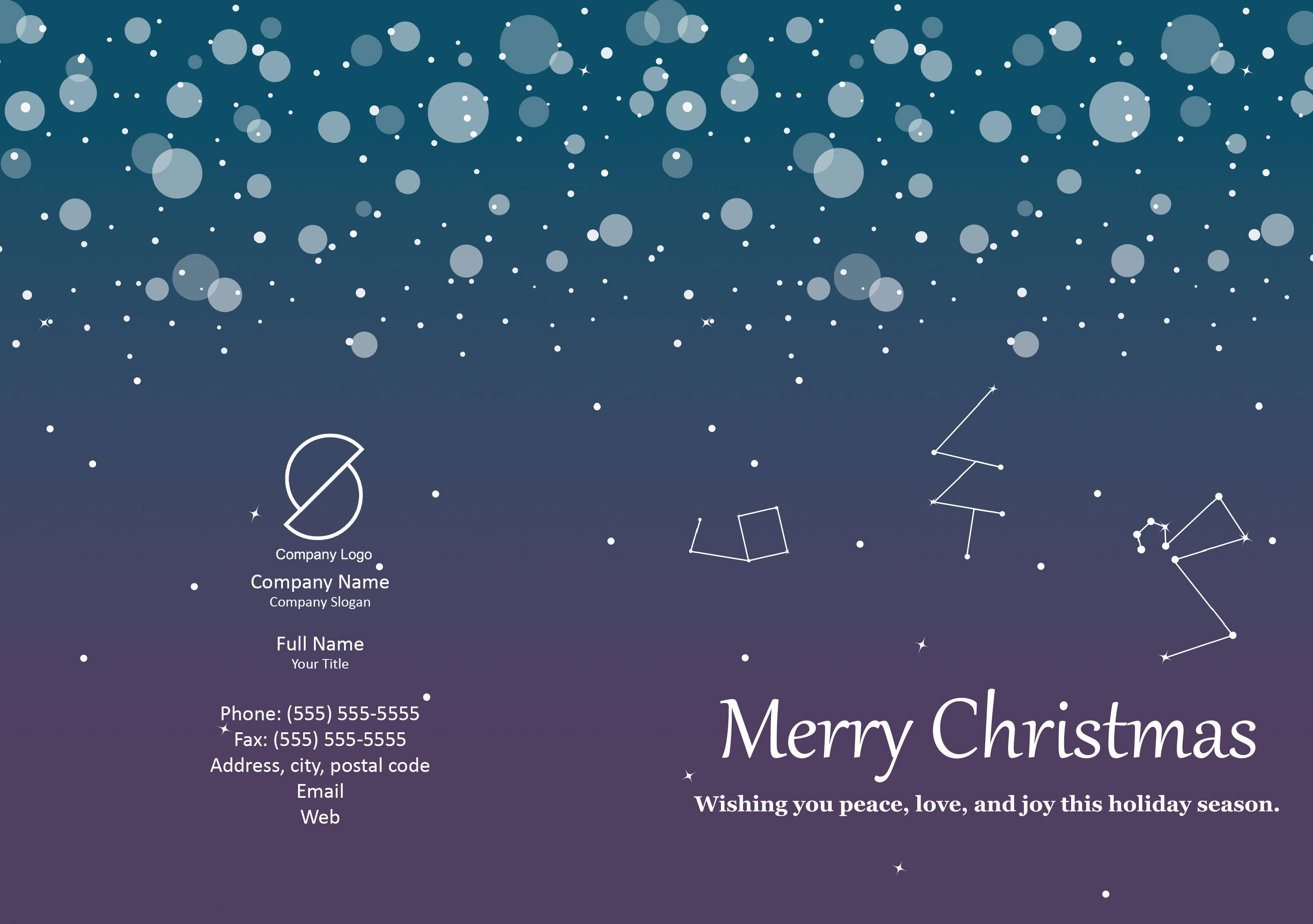 Greeting Card - Stars