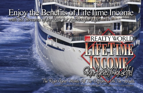 Realty World - LifeTime Postcard - 8.5" x 5.5"