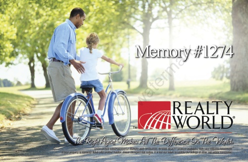 Realty World - Memory Postcard - 8.5” x 5.5"