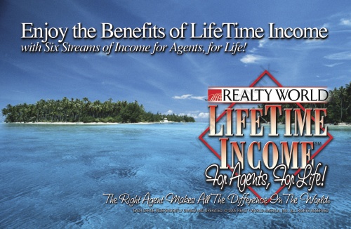 Realty World - LifeTime Postcard - 8.5" x 5.5"