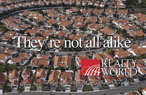 Realty World - Alike Postcard - 8.5" x 5.5"